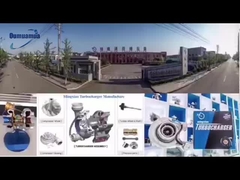 Fuel diesel Hitachi Turbocompressore 114400-2720 per raffreddamento dell'aria EX200-1